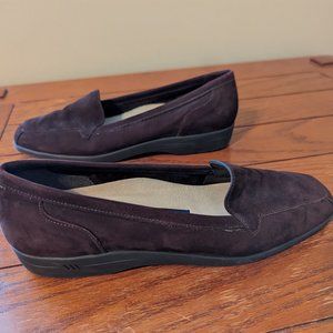 Easy Spirit Anti Gravity Brown Suede Shoes Flexible Cushioned Ladies sz 7.5
